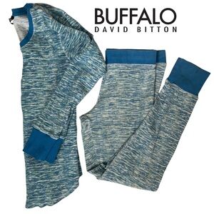 BUFFALO TWO PIECE PYJAMAS LOUNGEWEAR  WOMEN’S PJS SLEEP PANTS